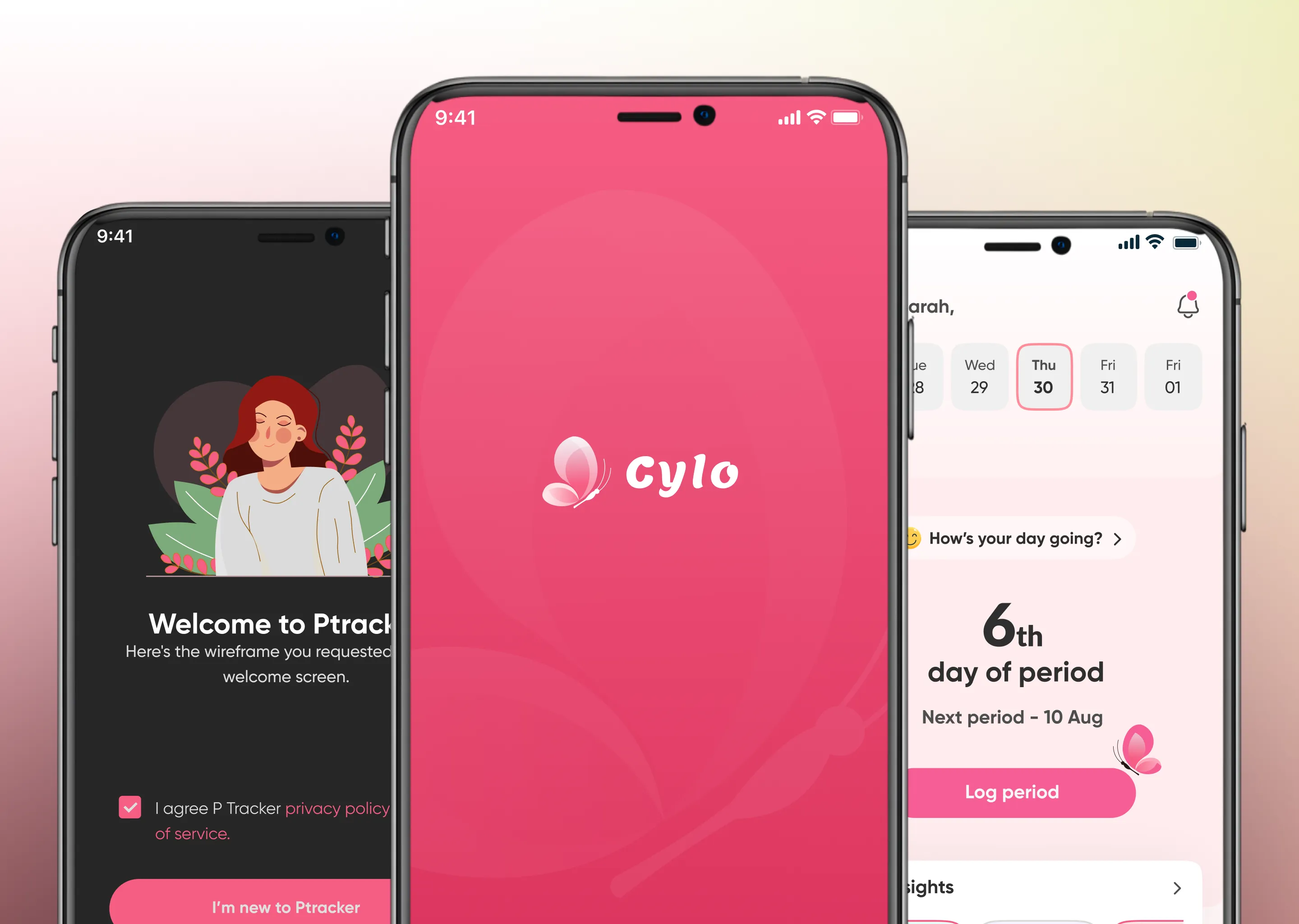 Cylo App UI Mockup