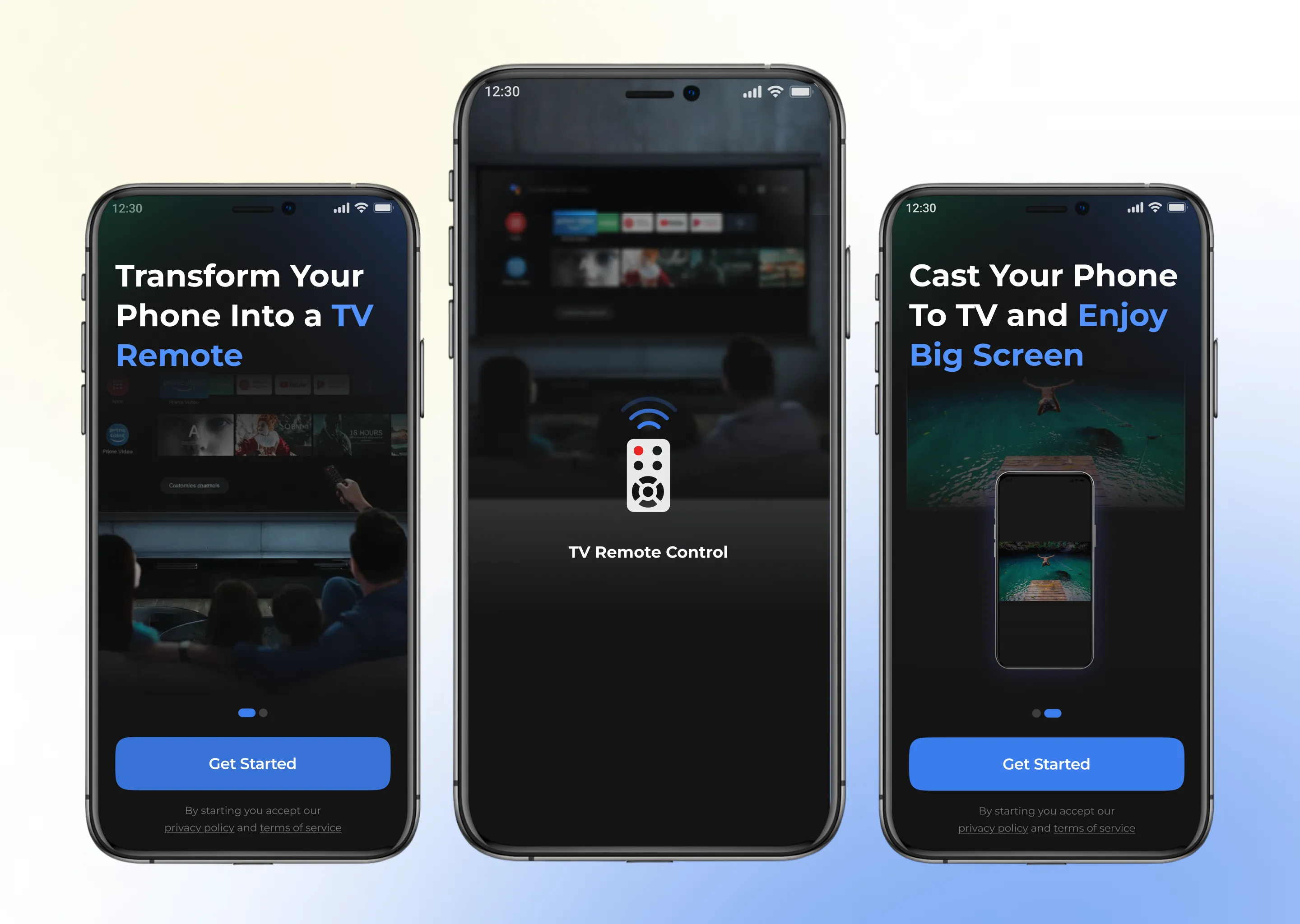 TV Remote UX/UI Design project thumbnail